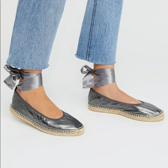 New Free People Maya Wrap Espadrilles 39 8-8.5 - Picture 2 of 10